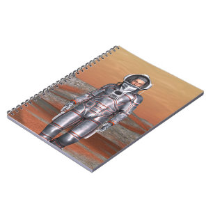 Carnet Astronaute Mars - Explorateur de l'espace sur une