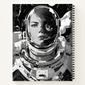 Carnet Astronaute Muse Noir (Dos)