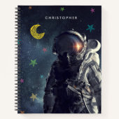 Carnet Astronaute pour enfants (Devant)