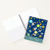 Carnet Astronautes Planètes Espace Enfants (Intérieur)