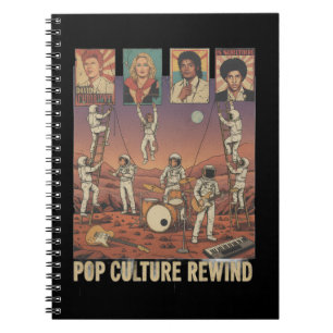 Carnet Astronautes rendant hommage aux légendes de la pop