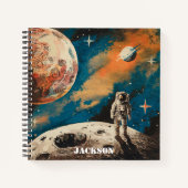 Carnet Astronome de l'espace extra-atmosphérique, astrono (Devant)