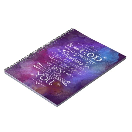 Carnet Astronomie dieu cite l'espace étoiles lune note un (Côté gauche)