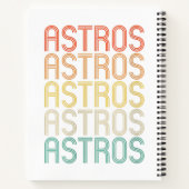 Carnet Astros féminins (Dos)