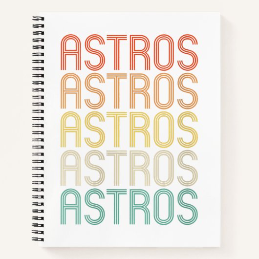 Carnet Astros féminins (Devant)
