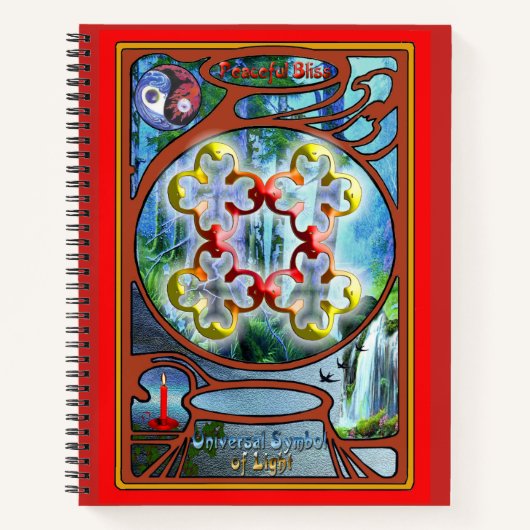 Carnet Atelier sur la langue de la lumière (Devant)