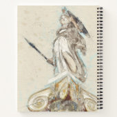 Carnet Athéna - Statue grecque classique Art (Dos)