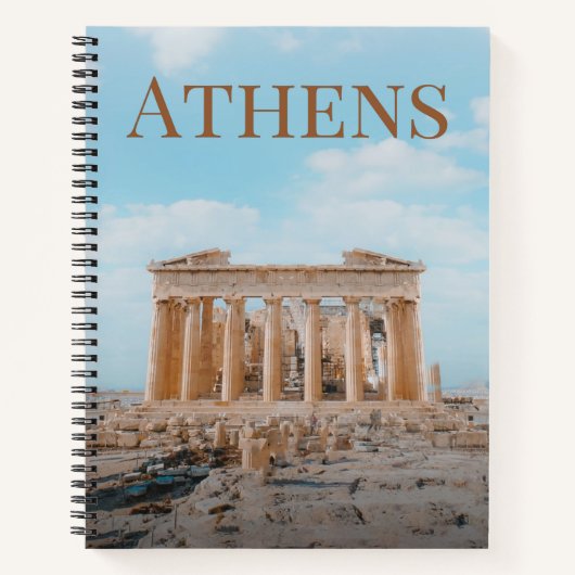 Carnet Athènes Grèce (Devant)