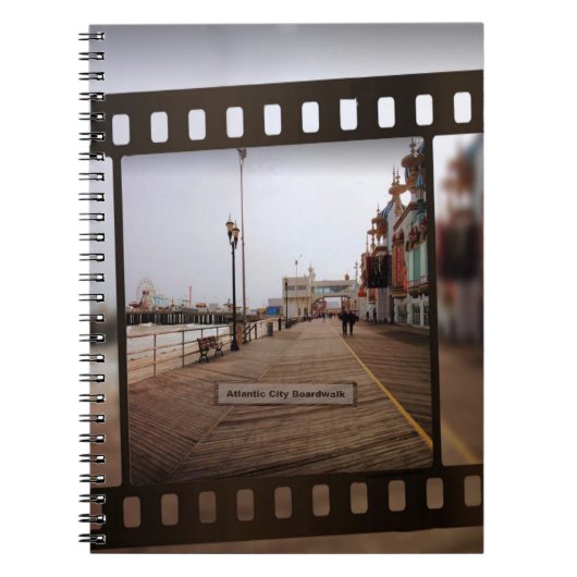 Carnet Atlantic City Beach Boardwalk sur film (Devant)