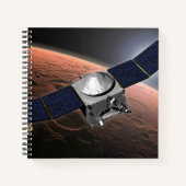 Carnet Atmosphère Mars Et Mission D'Évolution Volatile. (Devant)