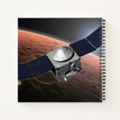 Carnet Atmosphère Mars Et Mission D'Évolution Volatile. (Dos)