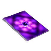 Carnet atome de brillance violette (Côté Droit)