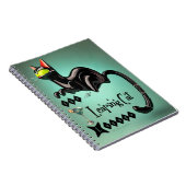 Carnet Atomique Futuriste Le Leaping Cat Lounge (Côté Droit)