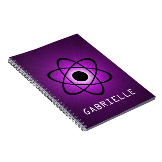 Carnet atomique Nerdy, violet (Côté Droit)