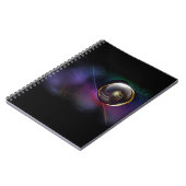 Carnet attaché de fil d'arc-en-ciel (Côté gauche)