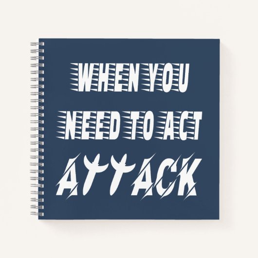 Carnet Attaque (Devant)