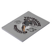 Carnet Attaque de l'équipe sportive du joueur de crosse p (Côté gauche)