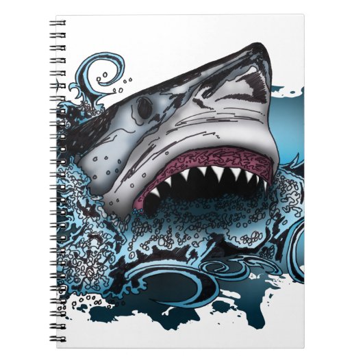 Carnet Attaque de requins (Devant)