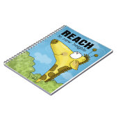 Carnet Atteindre New Heights Giraffe (Côté gauche)