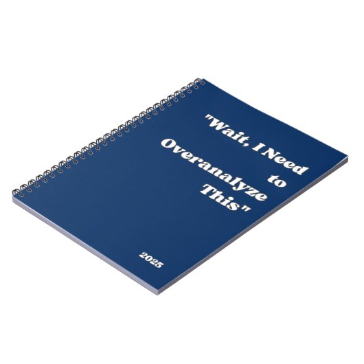 carnet "Attends, je dois surestimer ça" (Côté gauche)