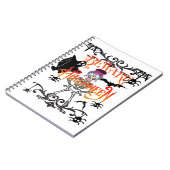 Carnet Attention à Halloween (Côté gauche)