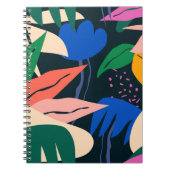 Carnet Attention Getter motif abstrait (Devant)