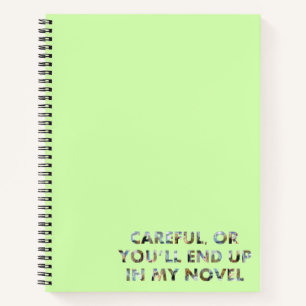 Carnet Attention, ou finissez dans un roman (visages) Cit