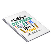 Carnet Attention petite section, j'arrive ! Drôle de cahi (Côté Droit)