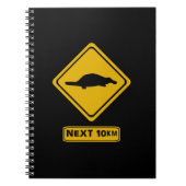 Carnet attention platypus (Devant)