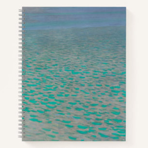 Carnet Attersee, peinture de paysage côtier, Gustav Klimt