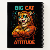 Carnet Attitude de gros chat (Dos)