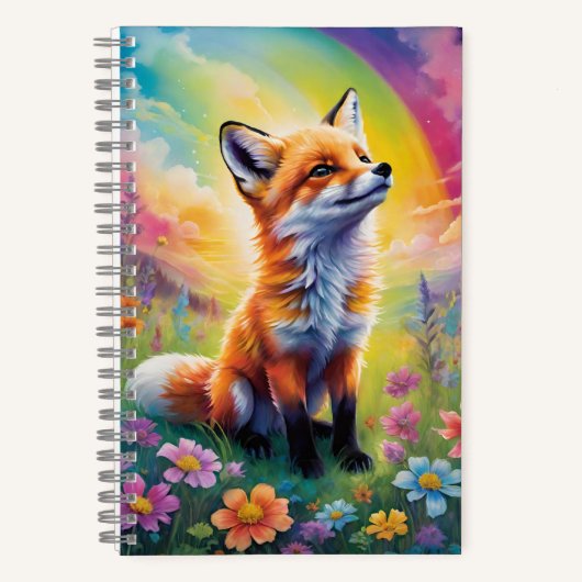 Carnet Attitude positive Red Fox Pup (Recto)