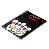 Carnet Attrape-Moi Si Tu Peux, Quilles de Bowling Drôles (Côté gauche)