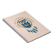 Carnet Attrape-rêve de la chouette bleue (Côté Droit)