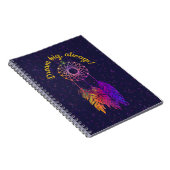 Carnet attrapeur de rêves - (Côté Droit)