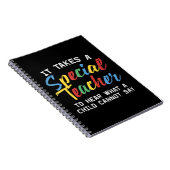Carnet Attrapez ce mignon Il faut un enseignant spécial à (Côté Droit)