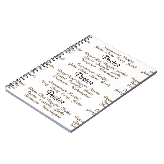 Carnet Attributs de pasteur (Côté gauche)