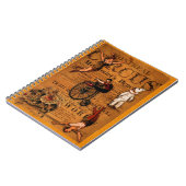 Carnet Au cirque (Côté gauche)