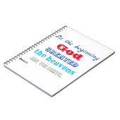 Carnet Au commencement, Dieu créa (Côté gauche)