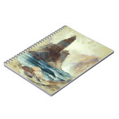 Carnet Au-dessus de Tower Falls, Moran, 1872 (Côté gauche)