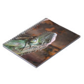 Carnet au lézard Iguana coloré (Côté gauche)