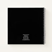 Carnet Au nord du cirque (Dos)