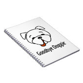 Carnet Au revoir Doggie (Côté Droit)