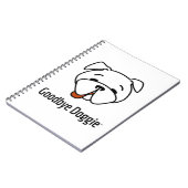 Carnet Au revoir Doggie (Côté gauche)