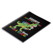 Carnet Au revoir école primaire, bonjour collège T Rex (Côté gauche)