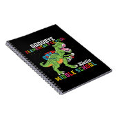 Carnet Au revoir Élémentaire Hello Middle School T Rex (Côté Droit)