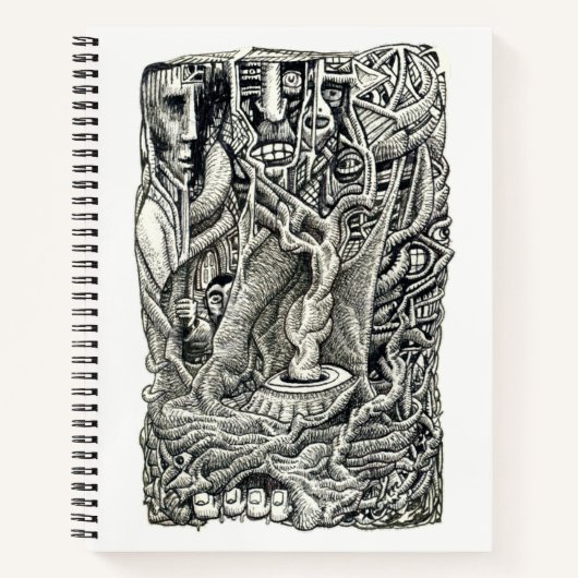 Carnet Au sous-sol, par Brian Benson (Devant)