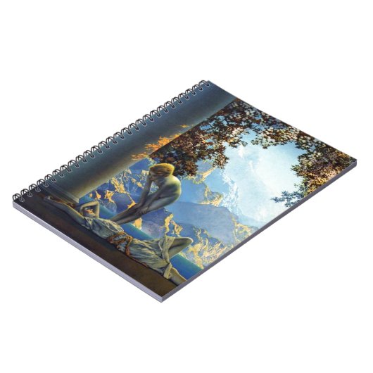 Carnet Aube de Maxfield Parrish (Côté gauche)