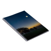 Carnet Aube d'été avec lune (Côté Droit)