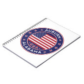 Carnet Auburn, Alabama (Côté gauche)